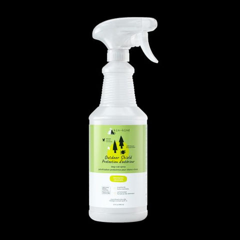 Kin + Kind - Outdoor Shield Spray: Lemongrass (Cat-Safe) 12oz/32oz