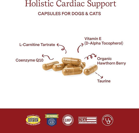 Fera - Cardiac Support for Dogs & Cats - 60/ 120 Capsules