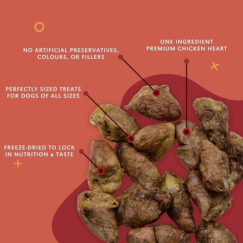 Benny Bullys - Chicken Whole Heart Chops 60g