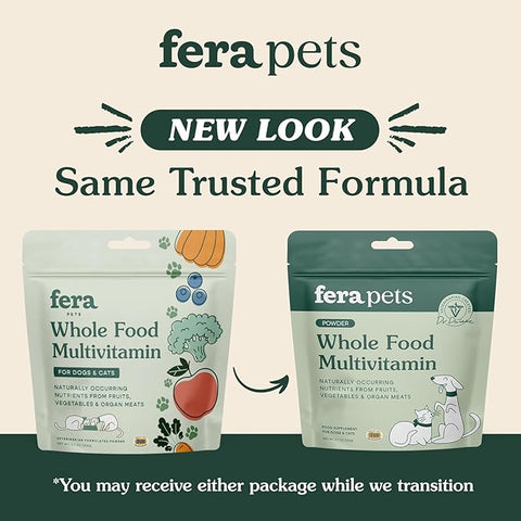 Fera - Wholefood Multivitamin for Dogs & Cats, Powder - 180g