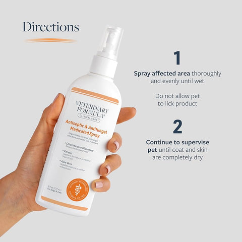 Synergy Labs - Veterinary Formula Antiseptic & Antifungal Spray 8 oz