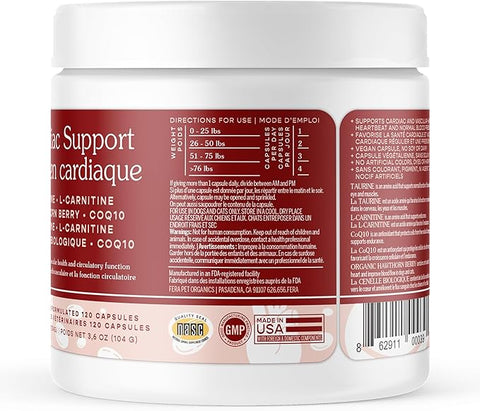 Fera - Cardiac Support for Dogs & Cats - 60/ 120 Capsules