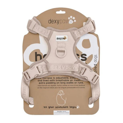 Dexypaws - No-Pull Dog Harness (Nude)