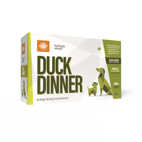 Big Country Raw - Duck Dinner Carton 4 lb