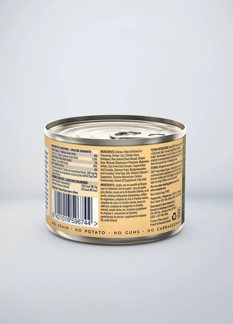 ZIWI Peak Canned Wet Dog Food - Chicken Recipe (170g)