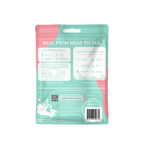 Charmy - Air-Dried Rainbow Trout Filet 75g