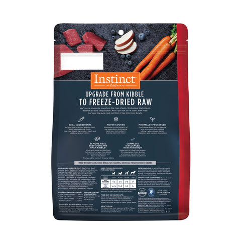 Instinct - Raw Freeze-Dried Meals Real Beef Recipe 85g