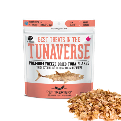 The Granville Island Pet Treatery - Premium Freeze Dried Tuna Flakes Treat 15/30g For Dogs & Cats