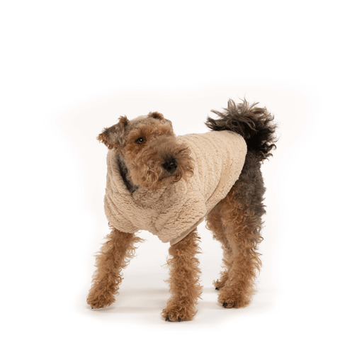 Fabdog - Cream Sherpa Hoodie