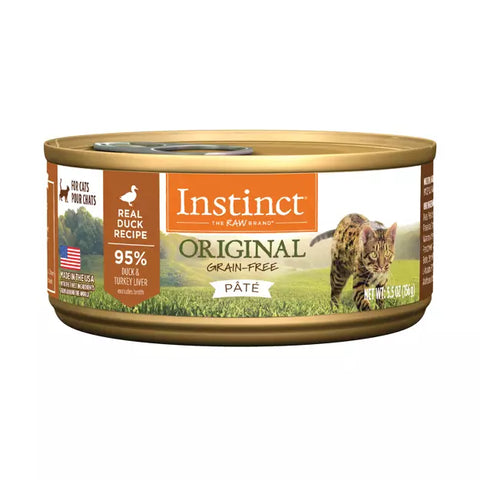 Instinct - Cat Wet Food: Original Grain Free Real Duck
