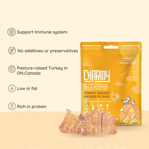Charmy - Air-Dried Turkey Breast 90g