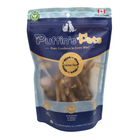 Puffin’s Pets - Chicken Feet 8pcs