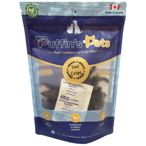 Puffin's Pets - Dehydrated Seal Crisps 50g
