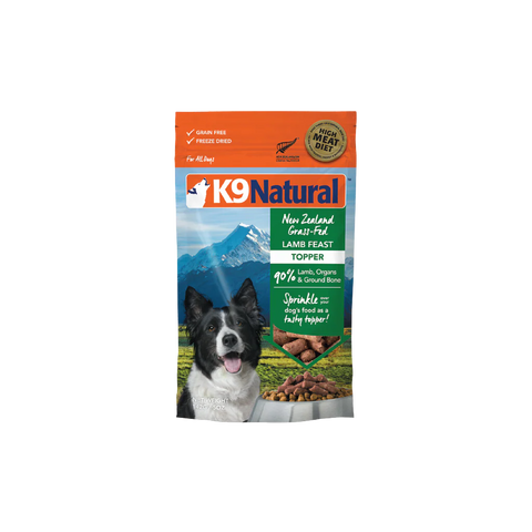 K9 Natural™ - New Zealand Lamb Feast Freeze-Dried 142g/500g/1.8kg/3.6kg