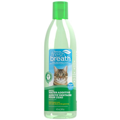 Tropiclean - Fresh Breath Dental Health Solution For Cats 473ml