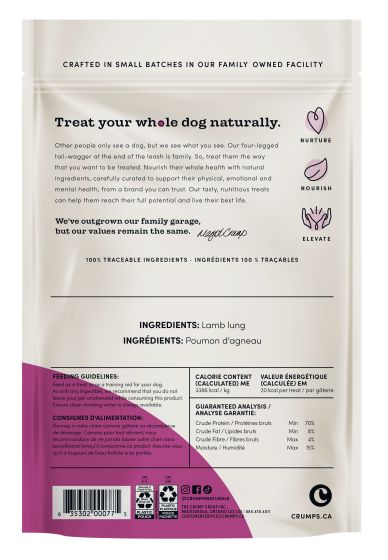 Crumps - Lamb Chops 110g