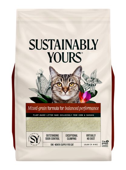 Sustainably Yours - Cat Litter (Mixed-Grain Formula) 13lb/26lb
