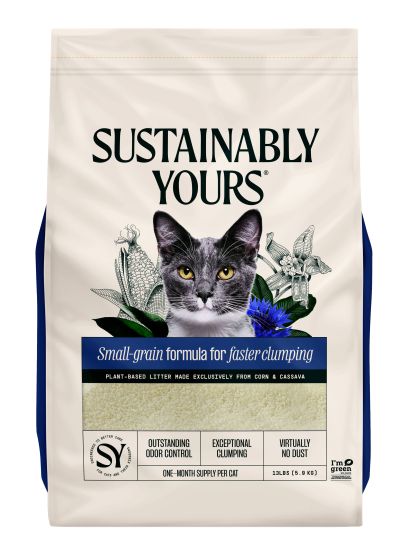 Sustainably Yours - Cat Litter (Small-Grain Formula) 13lb/26lb