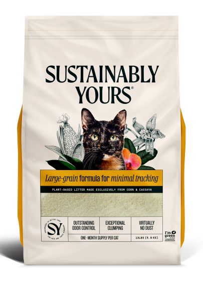 Sustainably Yours - Cat Litter (Large-Grain Formula) 13lb/26lb