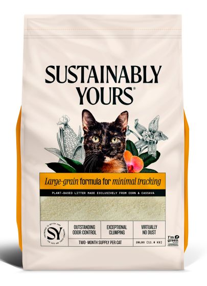 Sustainably Yours - Cat Litter (Large-Grain Formula) 13lb/26lb