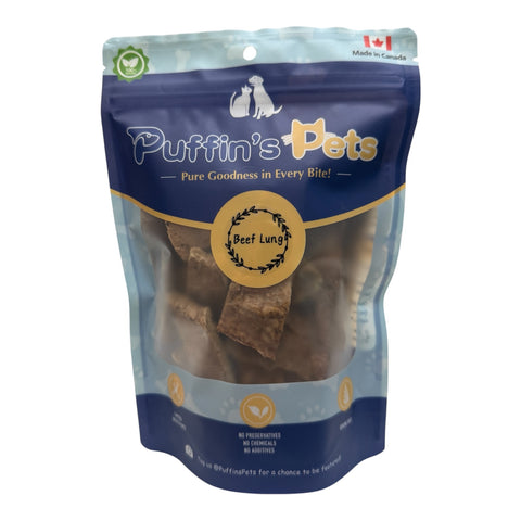 Puffin’s Pets - Beef Lung 35g