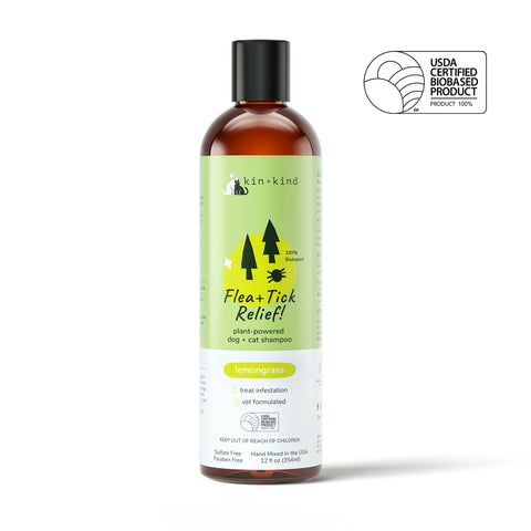 Kin + Kind - Outdoor Shield Shampoo - Lavender/Lemongrass 12oz