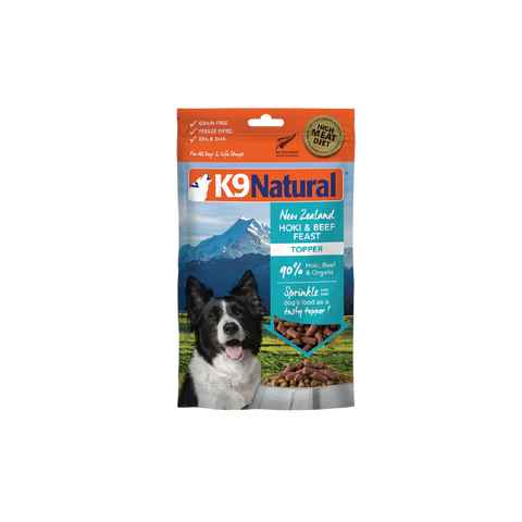 K9 Natural™ - New Zealand Hoki & Beef Feast Freeze-Dried 100g/500g/1.8kg/3.6kg