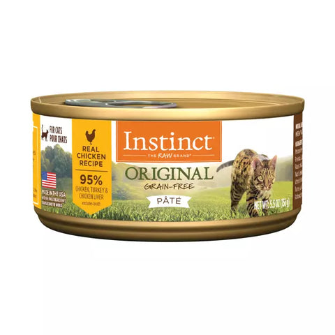 Instinct - Original Grain-Free Pate Canned Cat Food Chicken Recipe