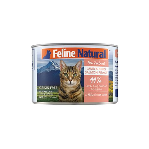 Feline Natural™ - Lamb & King Salmon Feast Wet Cat Food