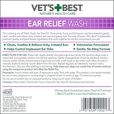 Vets Best - Ear Relief Wash