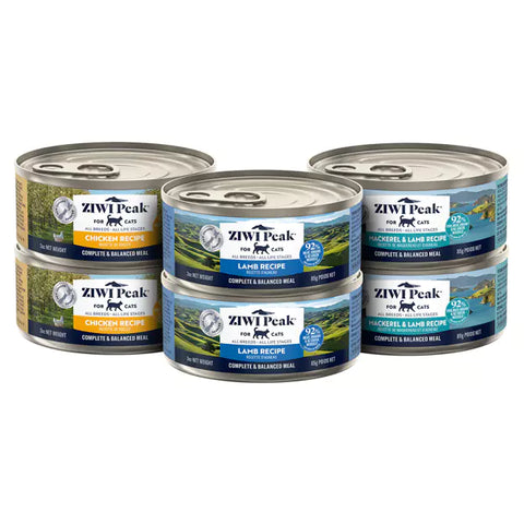 ZIWI - Variety Pack Chicken, Mackerel & Lamb, Lamb Cat Wet Food 85g