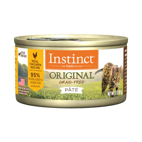 Instinct - Original Grain-Free Pate Canned Cat Food Chicken Recipe 85g