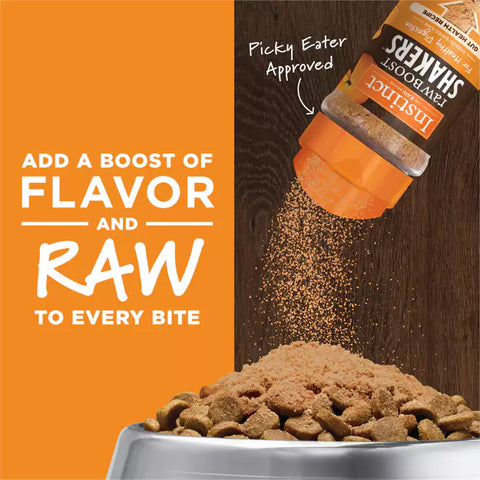 Instinct - Raw Boost Shakers GF FD Dog Food Topper Gut Health Recipe 156g