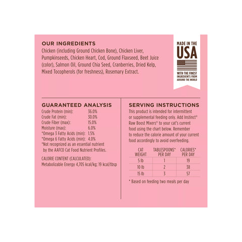 Instinct - Raw Boost Mixers Skin & Coat Health 156g