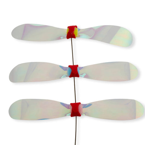 Crinkly Critters Dancing Dragonfly Trio Cat Wand