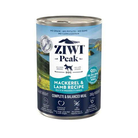 ZIWI - Mackerel & Lamb Wet Dog Food