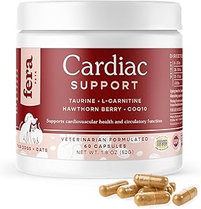 Fera - Cardiac Support for Dogs & Cats - 60/ 120 Capsules