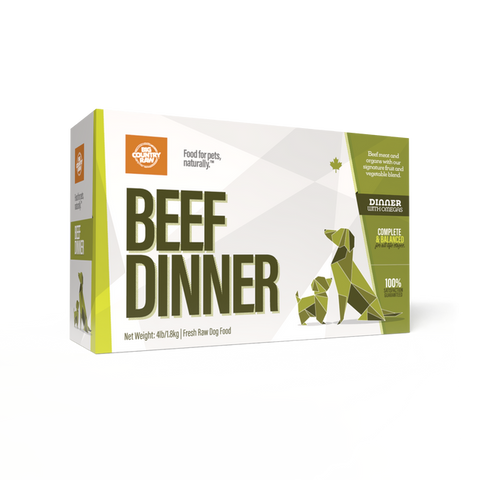 Big Country Raw - Beef Dinner Carton 4 lb