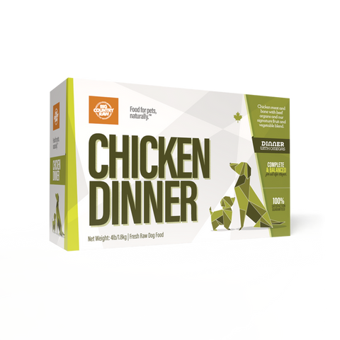 Big Country Raw - Chicken Dinner Carton 4 lb