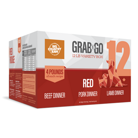Big Country Raw - Grab N Go Dinner 12 lb