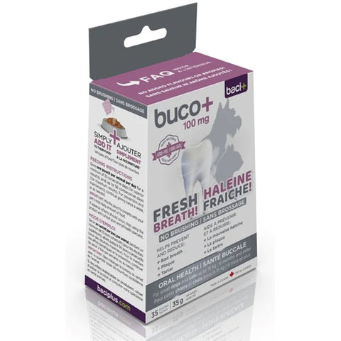 Baci - Oral Health Buco+ 100mg 35g/56g(Cat/Dog)