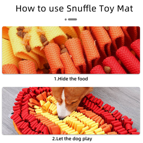 Fire & Ice™ Anti-Bite (Fire) Snuffle Mat | Level 2 For Dogs