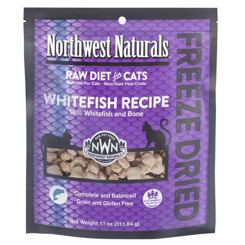 Northwest Naturals - Freeze-dried Cat Recipes: Whitefish 312g