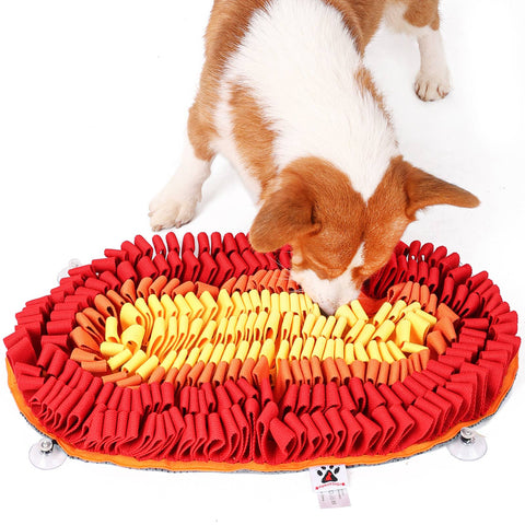 Fire & Ice™ Anti-Bite (Fire) Snuffle Mat | Level 2 For Dogs