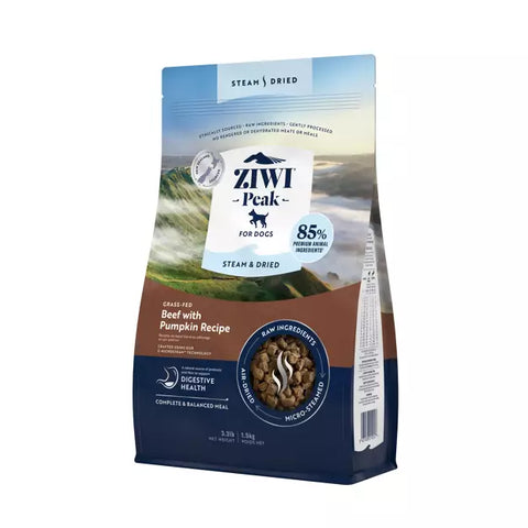 ZIWI - Peak Steam Dried Beef with Pumpkin Dog