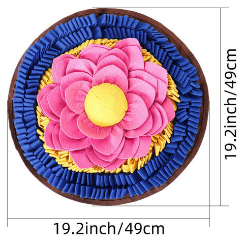 Divine Lotus™ Anti-Bite Snuffle Mat | Level 3 Foraging Mat