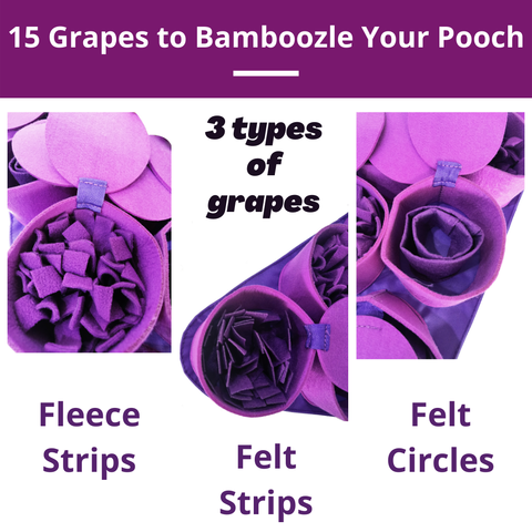 Forbidden Grapes ™ Snuffle Mat | Level 4 | Puzzle Mats