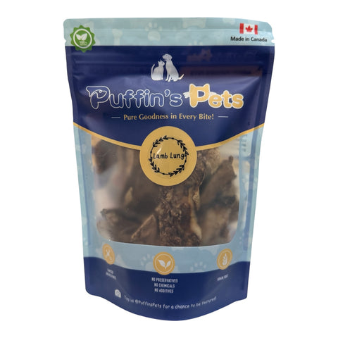 Puffin’s Pets - Lamb Lung 50g