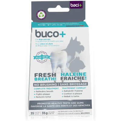 Baci - Oral Health Buco+ 150mg 35g/56g(Cat/Dog)