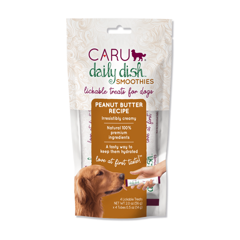 Caru - Daily Dish Smoothies Peanut Butter Recipe for Dogs